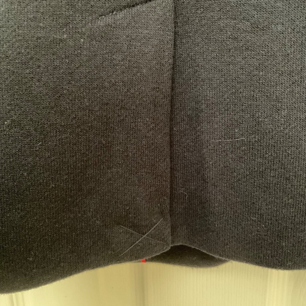 Tommy Hilfiger women jersey navy jacket size 12 - Picture 5 of 9